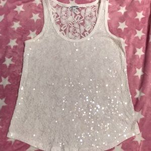 EXPRESS racer back tank